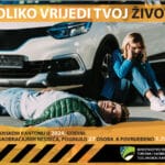 Počinje kampanja „Koliko vrijedi tvoj život?“: Više od 3.000 nesreća u TK, najviše stradali mladi