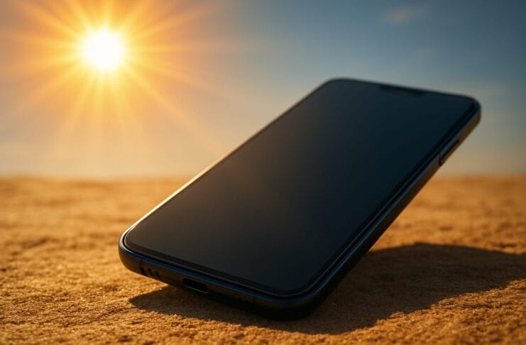 uticaj sunca i UV zračenja na mobitel