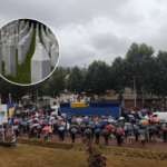 Povorka sa žrtvama genocida u Srebrenici ispraćena iz Vogošće