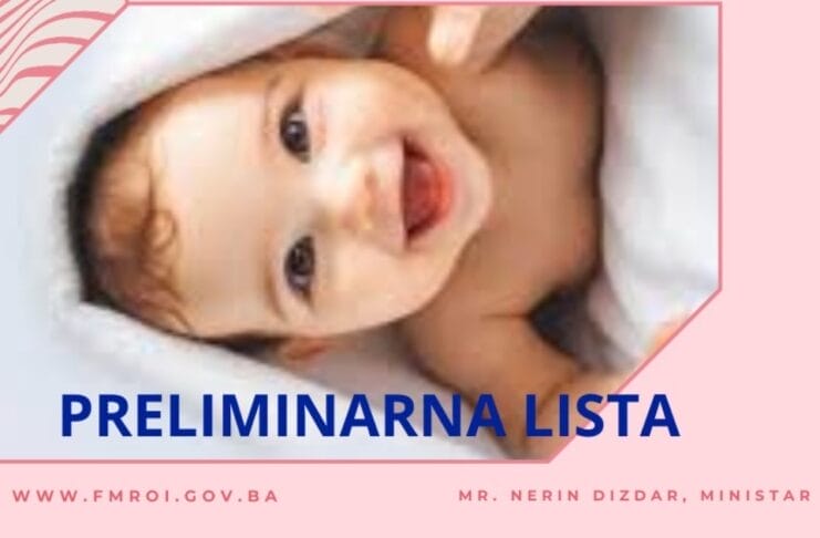 Objavljena preliminarna lista porodilja povratnica u entitetu RS za 2025. godinu
