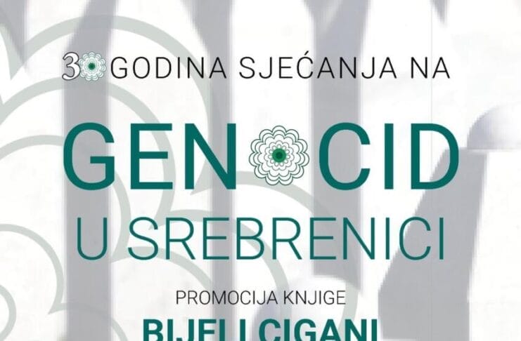 U okviru manifestacije „Dani sjećanja na genocid u Srebrenici“, večeras, 3. jula s početkom u 19 sati, u Plavoj sali Bosanskog kulturnog centra Tuzlanskog kantona biće upriličena promocija romana “Bijeli Cigani” autora Adnana Ćatovića.