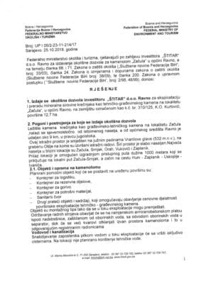 Novi detalji o kamenolomu Začula