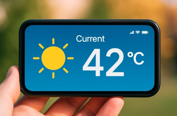 temperature u crvenom, crveni metoalarm, ljetne temperature
