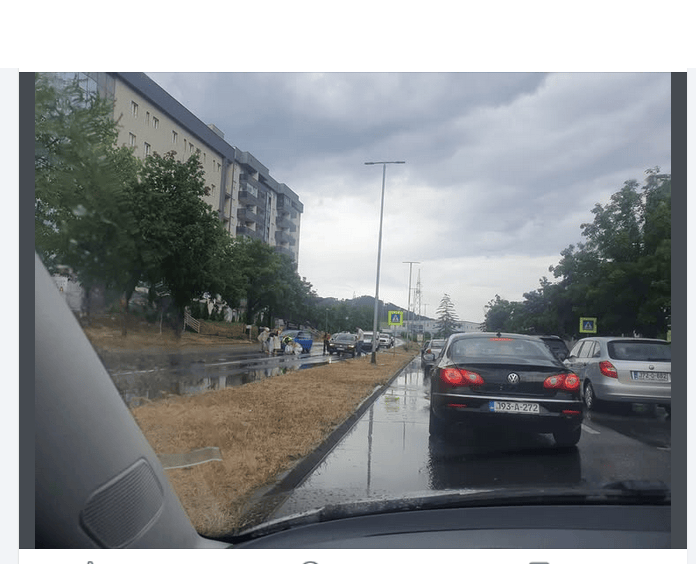 udaren pješak