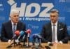 Čović i Plenković za očuvanje stabilnosti BiH