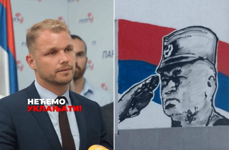 Da li Draško Stanivuković odbrava oslikani mural Ratka Mladića?