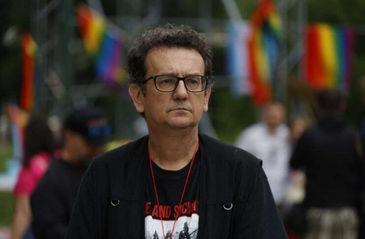 Sociolog, filozof i profesor na Fakultetu političkih nauka u Sarajevu Asim Mujkić.