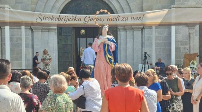 Blagdan Velika Gospa obilježava se širom naše zemlje