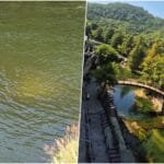 Una, une, rijeka, zagađenje