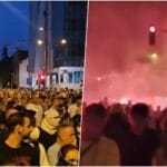 sns, srbija, protesti