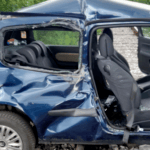 Sudar na pružnom prelazu, voz udario auto