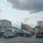 Saobraćajna nesreća na Skveru