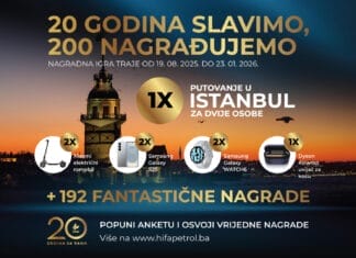 Hifa Petrol nagrađuje lojalnost povodom 20 godina postojanja