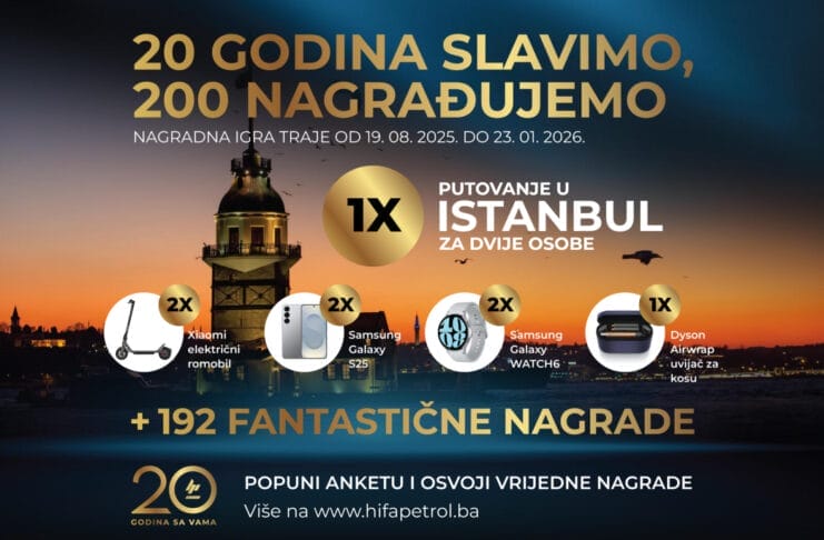 Hifa Petrol nagrađuje lojalnost povodom 20 godina postojanja
