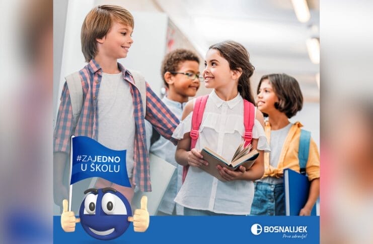 Bosnalijek podržao roditelje i obradovao prvačiće svojih zaposlenika